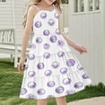 thumbnail image 4 of 4-5 Years Girls Summer Dress Elegant Princess Long Dress Wedding Guest Evening Party Gown for Teen Girls 3-14 Y, 4 of 7