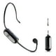 thumbnail image 2 of 2X Auriculares con Micrófono Inalámbrico de 2,4 G de Alcance, Micrófono de Mano y de Diadema, Modo Dual para Enseñanza, Instructores de Fitness, 2 of 8