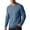 Dark Blue, variant on Mens Shirts Long Sleeve Crew Neck Solid Color Big and Tall Pullover Tops Men's Undershirt Winter Casual Outdoor Sport Base Shirts