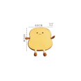 thumbnail image 4 of Cojín térmico USB de dibujos animados Cojín de pan tostado Cojín de silla de oficina fino y transpirable Cojín suave de tatami B, 4 of 4