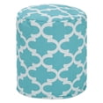 thumbnail image 4 of Peach Trellis Small Pouf, 4 of 5