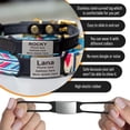 thumbnail image 3 of Etiquetas Slide On Pet Tag ID Silent personalizadas para perros y gatos, 3 of 9