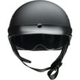thumbnail image 2 of Z1R Vagrant NC Half Motorcycle Helmet Flat Black MD, 2 of 6