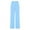 Sky Blue, variant on Patlollav Womens Cropped Pants Summer Beach Pants Crop Wide Leg Pants Loose Yoga Trousers with Pockets