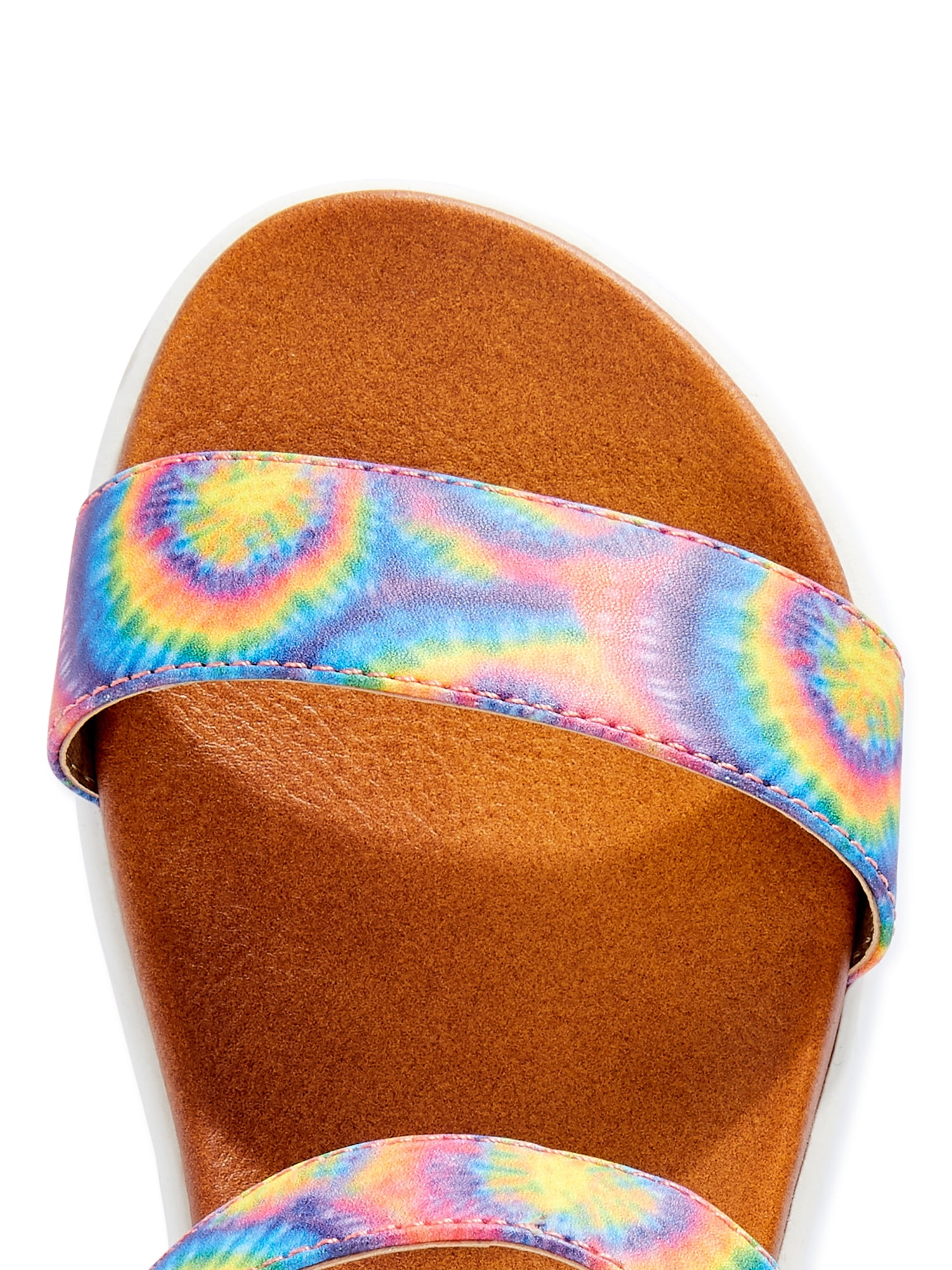 Wonder Nation Tie Dye Flatform Sandal (Little Girls & Big Girls)