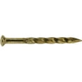 thumbnail image 3 of Fas-n-tite Spiral Nails, 13 x 1-1/4", Steel, Brass Plated, Brass Color, 1.0 oz pack, 3 of 5