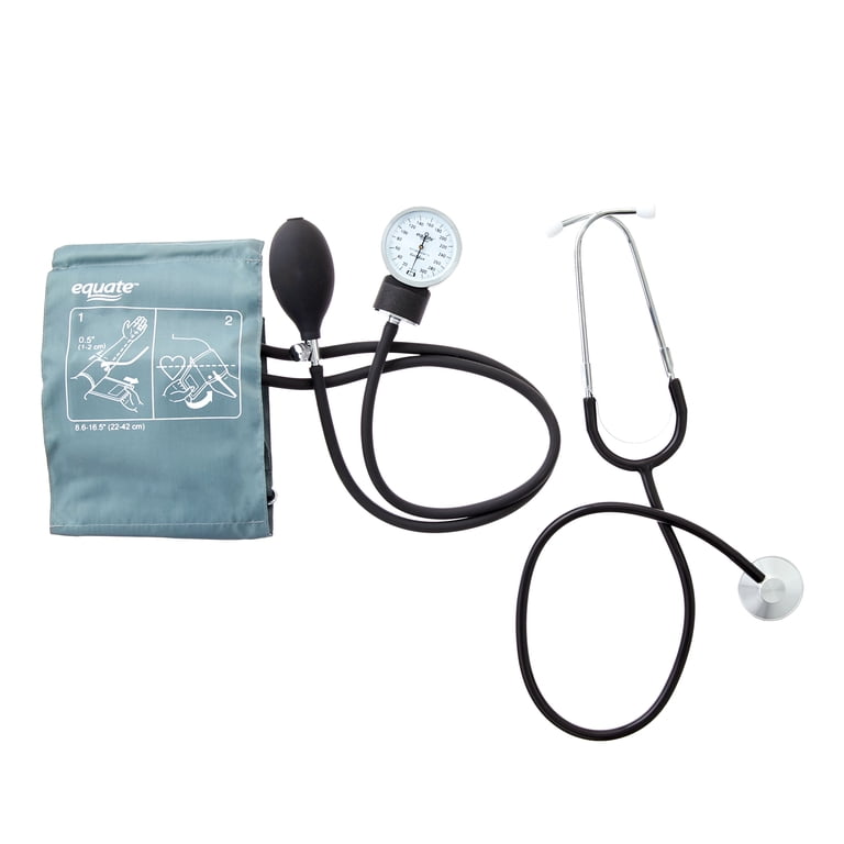 Equate Manual Blood Pressure Monitor with Stethoscope photo 2