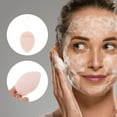 thumbnail image 2 of Unique Bargains 5 Pcs Compressed Facial Sponge Teardrop-shaped Reusable Cleansing Puff Light Pink, 2 of 5