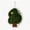 Green, variant on Coral Fleece Hand Towel, Hanging Kitchen Towels Cute, Whimsical Shape Design, Brown