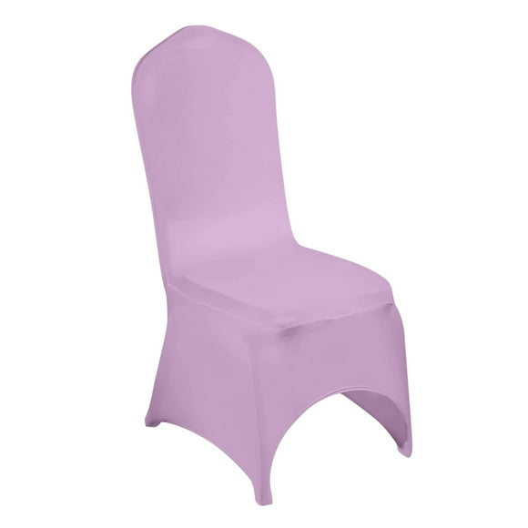 Housses de Chaise de Banquet de Mariage d'Hôtel, Polyester Haut de Gamme, Élastiques, Housses de Siège Blanches pour Événements et Lieux Élégants