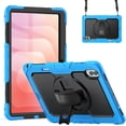 thumbnail image 1 of Samsung Galaxy Tab S11 Ultra2025 Funda Protectora con Soporte Giratorio de 360 ° (Azul Claro), 1 of 9