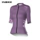 thumbnail image 3 of INBIKE Maillot de ciclismo para mujer, manga corta, para ciclismo de carretera, camisetas para montar en bicicleta, ropa para ciclismo de montaña, maillot para ciclismo con 3 bolsillos traseros, 3 of 5