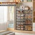 thumbnail image 4 of Shoe Rack, Sturdy Metal Shoe Rack Organizer,Narrow Shoe Rack,Shoe Racks for Closets,Shoes Rack,Shoe Stand,Shoe Shelf, 4 of 17