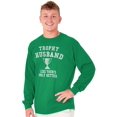thumbnail image 3 of Trophy Husband Like Yours Only Better Men's Long Sleeve Tee T Shirt Brisco Brands 2X, 3 of 6