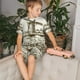 thumbnail image 4 of Balery Dutch Windmill Conjunto de Pijama Infantil de Manga Corta con Estampado – Ropa de Dormir de Algodón Suave-3X-Large, 4 of 6