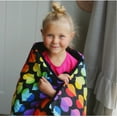 thumbnail image 3 of Rainbow Hearts Original Sleeping Bag, 3 of 6