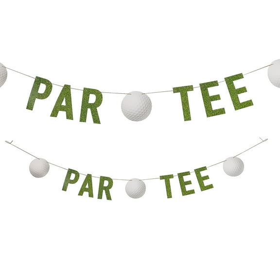 Fun Express Golf Party Ready-to-Hang Garland - 7 Ft