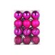 thumbnail image 3 of Bolas de Navidad, adornos navideños, 2 piezas, 24 bolas de decoración para árbol de Navidad, 3 cm, adorno colgante para árbol de Navidad, decoración para fiestas en el hogar, adorno colgante., 3 of 5