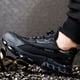 thumbnail image 3 of Botas Al Aire Libre para Hombres Botas Ligeras Antideslizantes Y Cómodas Con Punta Acero (Negro 43), 3 of 9