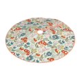 thumbnail image 2 of Balery Garden Of Little Bunnies Printed Christmas Tree Skirt , Merry Christmas Party Christmas Tree Decoration,Adjustable Tree Skirt-48", 2 of 8