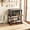 Dark Brown, variant on TUAREX 2-Tier Printer Stand for Desk with Storage, 17.3 x 11.8 Inch Wooden Desktop Organizer Shelf, 5-Minute Easy Assembly, Saves Space for Home Office, Walnut