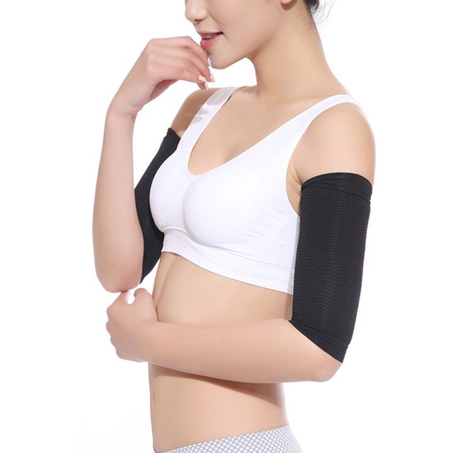 EYIIYE Femmes Soutien du Coude, Perte de Poids Élastique Bras Chauffants