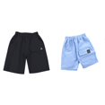 thumbnail image 1 of 2 Pack(Black 1PCS & Blue 1PCS) Multipack 18 Months Boy Shorts Print Youth Shorts Pocket Spring Summer Shorts Shorts Size 6 Ruffle Clothes, 1 of 4