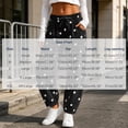 thumbnail image 3 of VBVC Women's Polka Dot Joggers with Pockets , High Waisted Drawstring Sweatpants For Women, S-2XL, 3 of 7