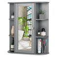 thumbnail image 1 of Mueble de baño montado en la pared COSTWAY con espejo gris, 1 of 9
