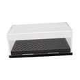thumbnail image 1 of Ruiboury Acrylic Display Case Collectible with Base base Cosmetics for 1:64 black Figures B Action, 1 of 6