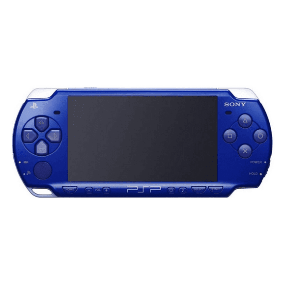 Sony - Console de Jeu Vidéo Portative PSP 2000 Playstation - Bleu (Remis à Neuf)