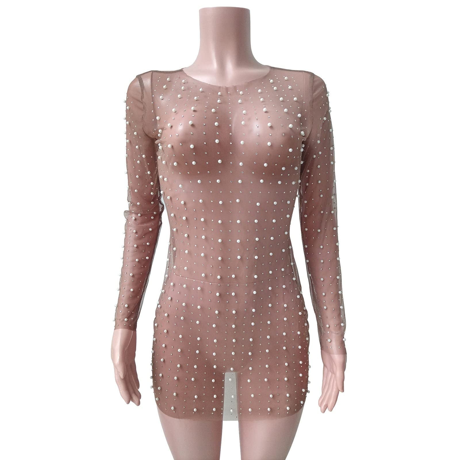 JGGSPWM Womens Pearl Rhinestone Cover Up Sheer Mesh See Through Long Maxi Dress Beach Swimwear Bikini Coverups Black S - Walmart.com JGGSPWM Womens Pearl Rhinestone Cover Up Sheer Mesh See Through Long Maxi Dress Beach Swimwear Bikini Coverups Black S - Walmart.com