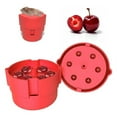 thumbnail image 3 of JKLOP Cherry Pitter Tool New Portable Cherry Core Remover with 6 Individual Holes Multi Function Cherries Seed Remover Tool for Making Cherry for Home & Kitchen, 3 of 6