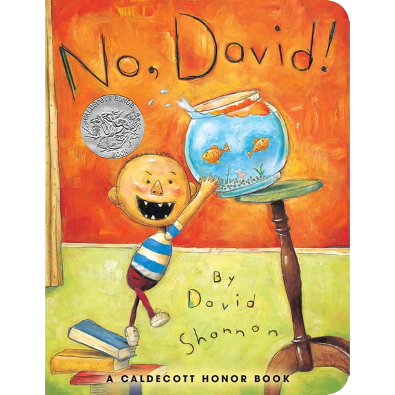 Pre-Owned No, David! (Board book) 1338299581 9781338299588