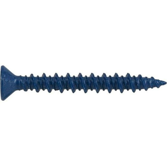 Hillman Fasteners 377219 FP-FL Power Pro Blue Flat-Head Phillips Concrete Screw Anchors - 0.18 x 1.75 in.