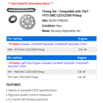 thumbnail image 2 of Timing Set - Compatible with 1967 - 1973 GMC C25/C2500 Pickup 1968 1969 1970 1971 1972, 2 of 2