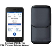 Premium Classic Style Pouch case with Belt Clip for Omnipod Dash PDM (Omnipod Personal Diabetes Manager)