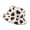 coffee, variant on Heart Pattern Bucket Hat for Outdoor Activity Nondeform Soft Thickened Warm Plush Fisherman Hat for Winter Daily Wear