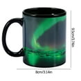 thumbnail image 2 of AuroraX Novelty Coffee Mug Travel Ceramic 12 Oz Cute Tea Mug with Handle Funny Dishwasher and Microwave Safe Aurora Borealis Color-Changing Cup Birthday Gifts for Women Men Office Coworkers, 2 of 6