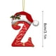 thumbnail image 4 of Uuiauoio Personalized Acrylic Christmas Alphabet Ornaments DIY Holiday Decor with Festive Symbols for Home Tree Hanging Decoration, 4 of 5