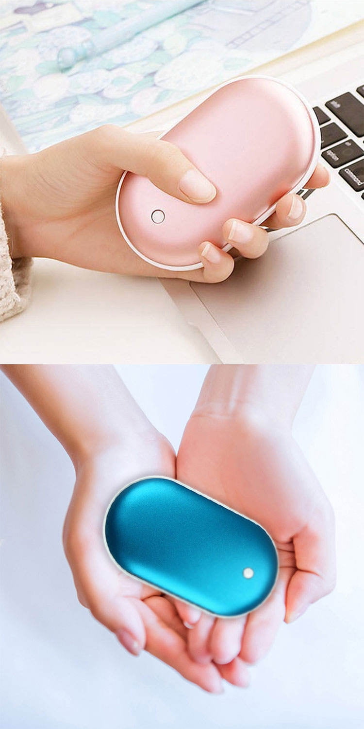 Details about   Usb rechargeable Hand Warmer 2400mA Small Portable Hand Warmer Winter Durable 