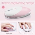 thumbnail image 2 of HXSJ T36 Trois Modes Bluetooth 3.0 + 5.0 + 2.4G Souris Sans Fil Mince Design Silencieux, 2 of 8