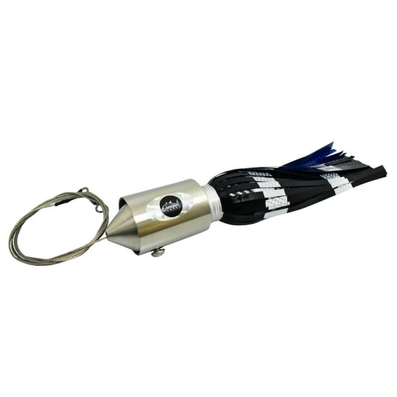 MagBay Lures High Speed Stainless Steel Sincero Sr 30oz Lure, Black Chrome, One