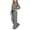 Black, variant on Xdegoge Girls 2 Piece Outfits Striped Ribbed Knit Long Sleeve Crop Top and Wide Leg Pants Set Casual Lounge Sweatsuits for Kids Fall Wear