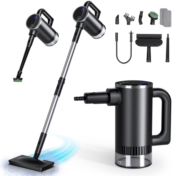 Mopa de vapor FODFINU 11 en 1, 380 ml, de mano desmontable
