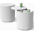 thumbnail image 1 of Songqin Outdoor Cooler Side Table - 2 in 1 - Designed for use as Outdoor Side Table, Patio Decor and Ice Chest, 1 of 10
