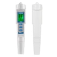 thumbnail image 2 of Quality Professional 3 in 1 Multi Parameter Water Quality Tester Portable Pen Type PH EC TEMP Meter Acidometer Water Quality Analysis Device, 2 of 7