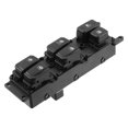 thumbnail image 1 of Interruptor de ventana eléctrica Unique Bargains para Hyundai Sonata 2005-2007 negro, 1 of 9
