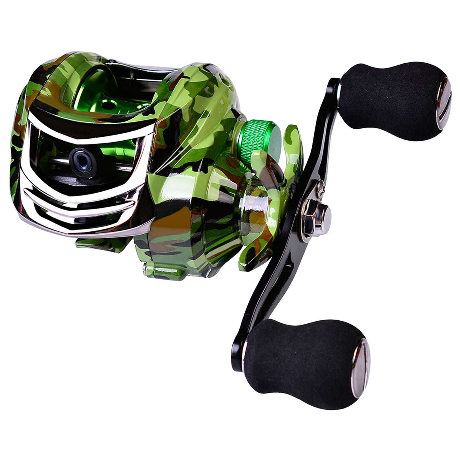 Compact Reels 721 Braking System Baitcaster Fishing Reel for Catfish