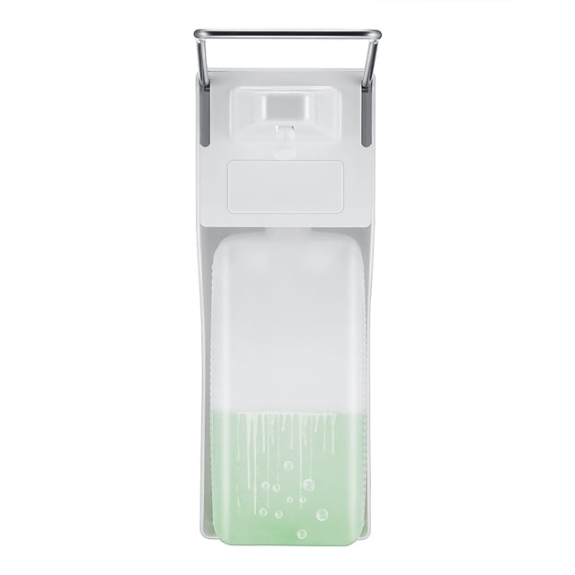 Dispensador De Jabón Manual Abs, Bomba De Jabón Con Prensa De Codo, Dispensador De Desinfectante Montado En La Pared Para El Hogar, Hospital, Hotel, Baño, 1000Ml Kearding HA026179-00